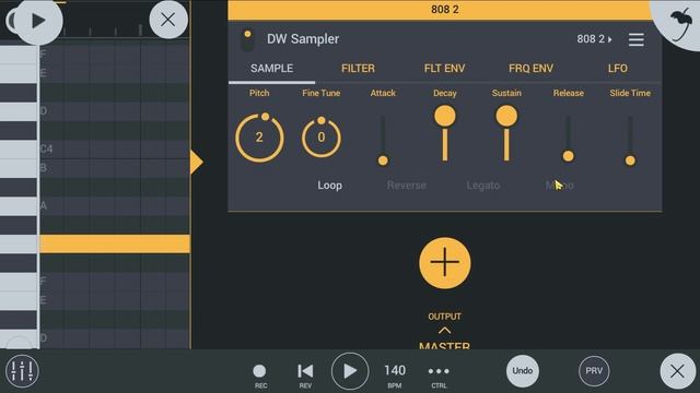 COMO FAZER UM 808 DE DRILL PELO FL STUDIO MOBILE! *passo a passo*