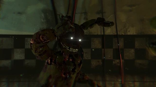 [BLENDER/FNaF] Springtrap remembers his past(Akira meme)