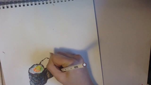 Drawing sushi