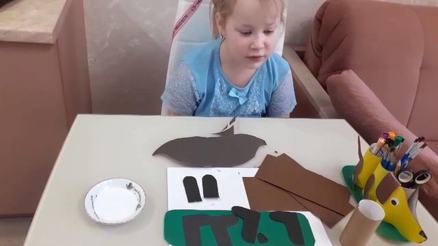 Поделка из втулок. Идеи подарка.
