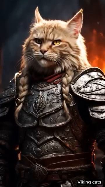 Такое нельзя не выложить. Котики Викинги