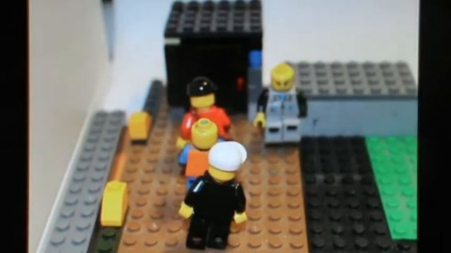 LEGO Public Toilet/LEGO Общественный Туалет. Лего Анимация.