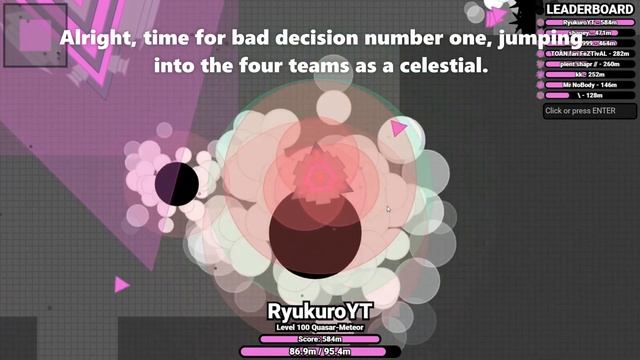 NEVER Go to 4 Teams Gamemode as a Celestial! Scenexe.io