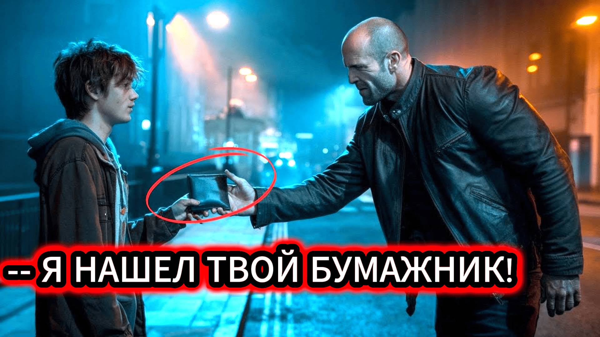 МАЛЬЧИК НАШЕЛ БУМАЖНИК ДЖЕЙСОНА СТЭТХЭМА! И ИДЕТ ЗА НИМ, ЧТОБЫ ВЕРНУТЬ ЕГО - НЕВЕРОЯТНО...