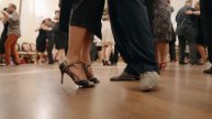 Milonga La Frontera, "Pod Brunatnym Jeleniem" historical ballroom , Cieszyn, Poland, 2023