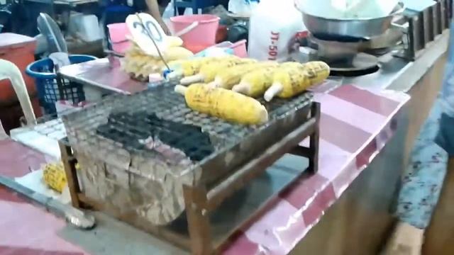 Malin plaza night market food patong beach phuket Thailand September 2017