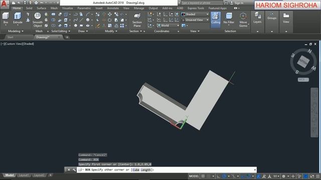 #AutoCAD TUTORIAL 2018   HOW TO MAKE HDMI SOCKET IN AutoCAD#