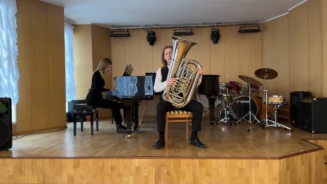 Б. Марчелло Соната фа мажор 1 часть, Федотов Ярослав, СПб ДМШ34 (16 лет)