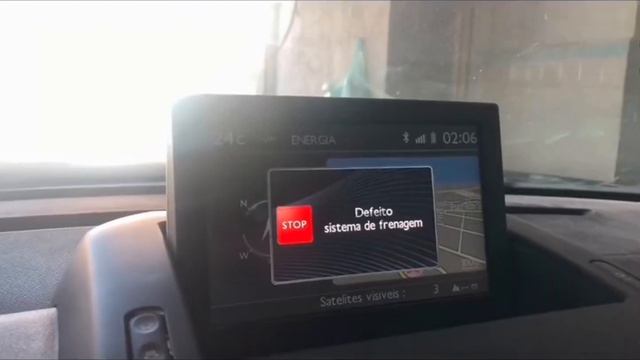 Peugeot 3008 ano 2015, Defeito Motor Reparar o Veículo -  Defeito Sistema ESP / ASR - Luz STOP