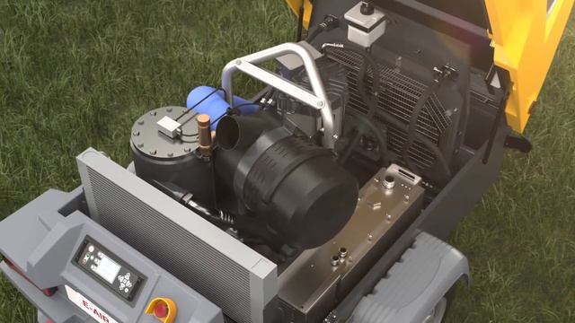 Atlas Copco E Air H250 VSD Electric Compressor