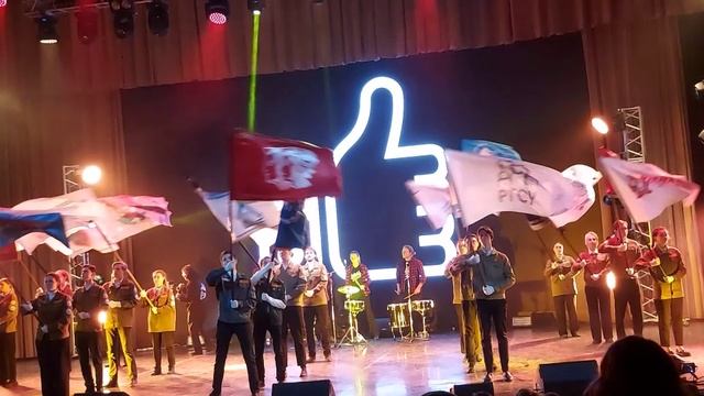 + На слёте московского городского студенческого отряда (