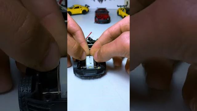 Audi R8 Couple Model car lighting and painting. (Short version)