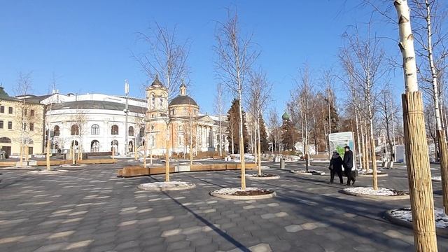 10.02.2020. Москва. Парк Зарядье.