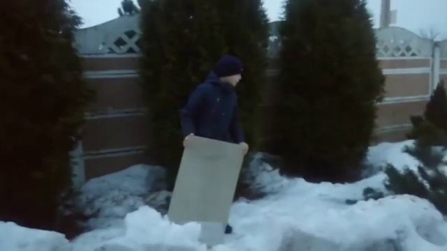 Конец Снежной крепости! 😭