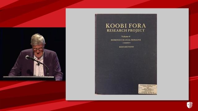 Richard Leakey Memorial Conference at Stony Brook University, Bernard Wood Lecture