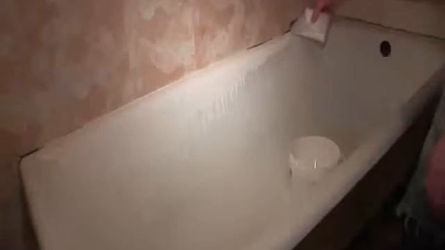 Как делают наливную ванну.