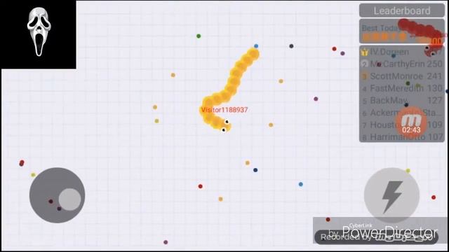 Snake.io//hacked snake//i suck at it