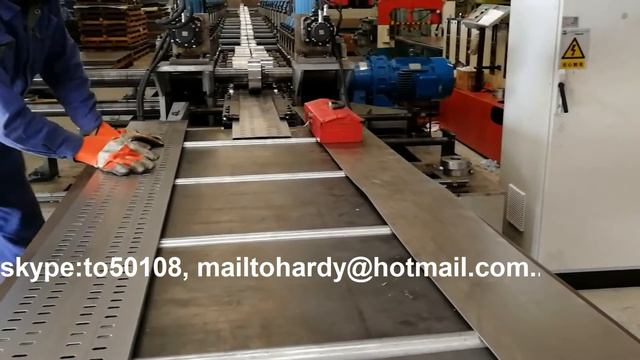 cable tray line, линия по производству кабельных лотков, línea de producción de bandeja de cable