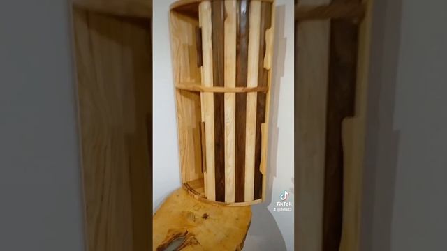Угловой шкафчик . орех. ясень.своими рукамисвоими руками