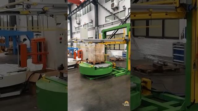 Fully Automatic Pallet Wrapper | Yuapck