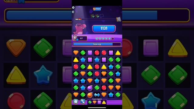 Прохождение Solo Challenge Score Rally Color Crush 2400 | Match Masters