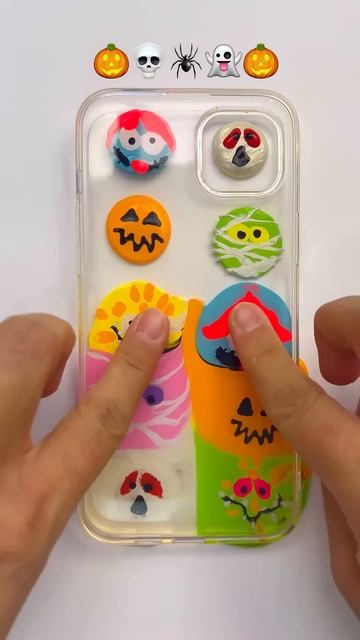 Satisfying Halloween Art🎃 #satisfying #halloween #satisfyingart #halloween2024 #iphone #colors #art