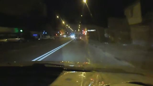 Вечер, Геленджик, еду домой с работы