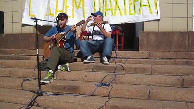 Женя "Рыба" в Макеевке на день Шахтера 2014 г.