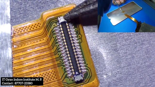 How to Change Flex Cable Connector 💯 || Mobile Display Connector Replacement ✅ Flex Cable Repair