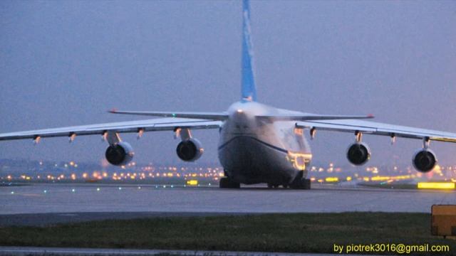 antonov 124 ruslan, warszawa okecie