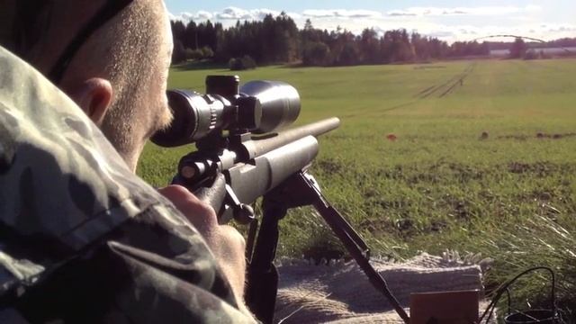 Shooting quarters at 160yd