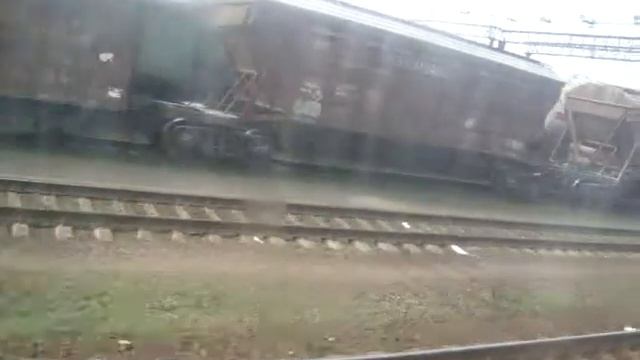 Zhmerynka - Tartak. Ukrainian Railways. Electric train ED9M-0060. Zhmerynka - Vinnytsia. Part 03