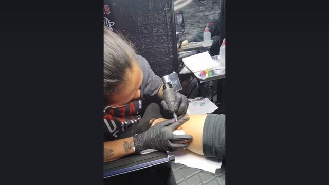 Got inked again! | Tattoo Session #sakura #sakuratattoo