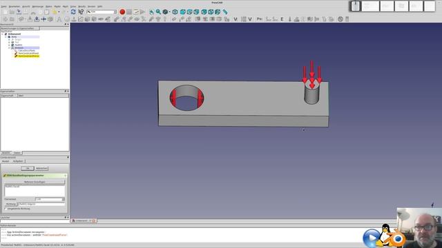 Tutorial - Freecad mit FEM (Finite Elemente Methode)