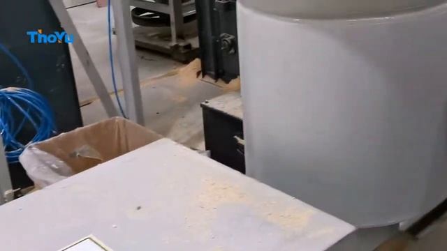 Pressed Wood Pallet Block Machine with Double Heads in Romania-Details