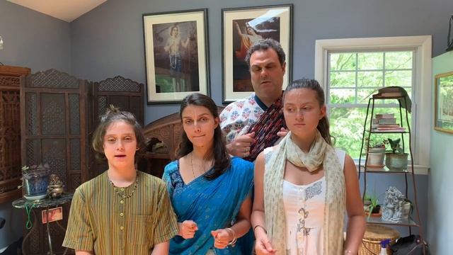 Hare Krishna Acapella - Gaura Vani & Family - Gaura Vani Official