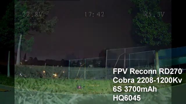 6S FPV Reconn RD270 mini quad