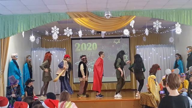 Лицей 176 7Б новогоднее выступление