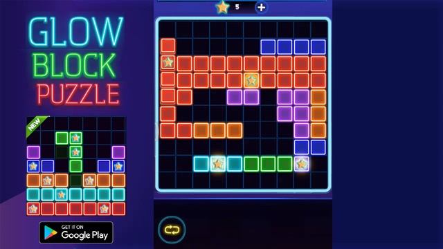 Glow Puzzle Block