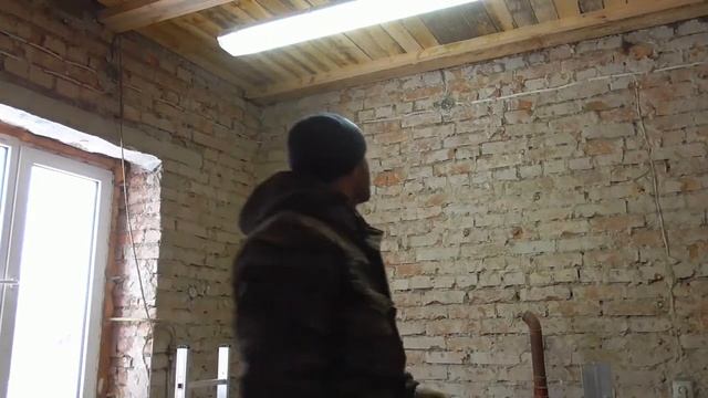 Монтаж подвесок под ГКЛ, а потом приготовили двухэтажную пицу!