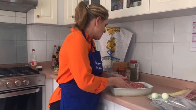 Albondigòn de carne de res
