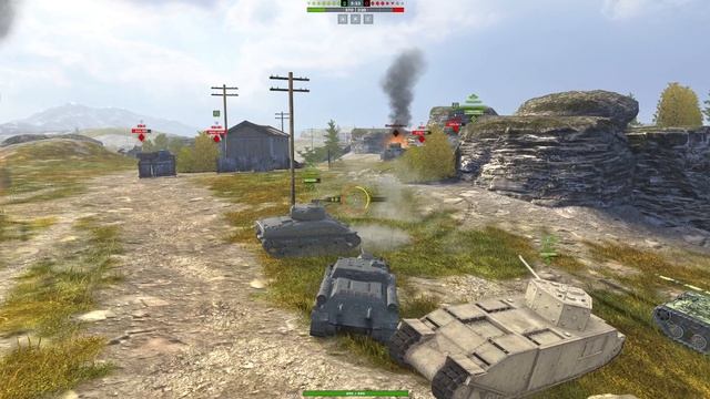 Играю в ворлд оф танкс блиц, рандом, заруба, world of tanks blitz