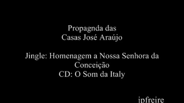 Nossa Senhora da Conceição - Propaganda da Casas Jose Araújo