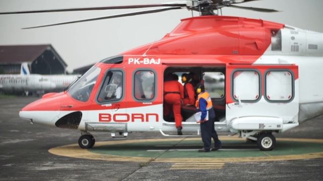 Air Born Indonesia - Agusta Westland AW-139 Helicopter Safety Briefing Video