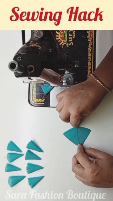 How to make clear bell cone #shorts #sewinghacks #sewing