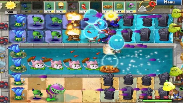 Plants vs Zombies 2 PAK Modern Day (Part 2) (Plus Mod) - Gameplay Walkthrough Part 6