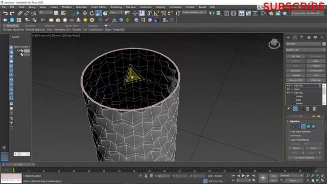 Autodesk 3ds Max  Decorative Plant Pot Modeling ( Decorative Modeling Tutorial )