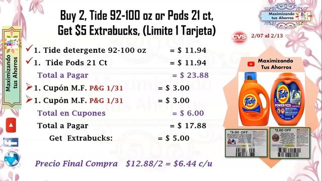 Plan de Ofertas #2 CVS 👉2/7/21 al 2/13/21