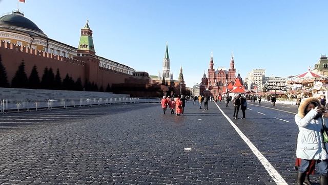 10.02.2020. Москва. Красная площадь.