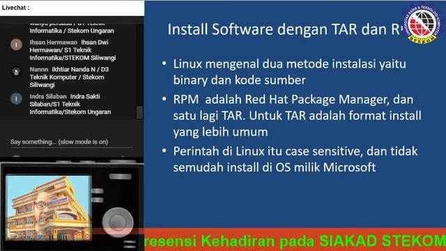 Instalasi Linux untuk Server - STEKOM - Mufadhol - MFD